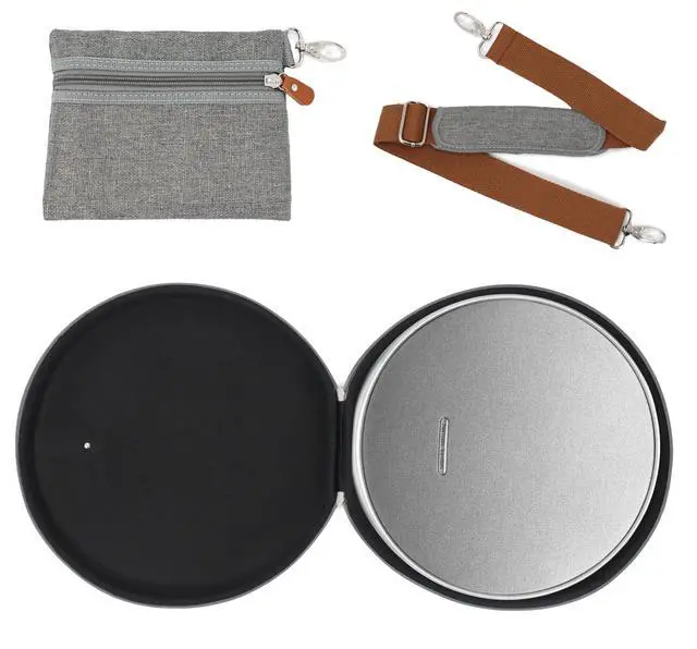 Alt view image 3 of 4 - Carrying Case for Harman Kardon Onyx Studio 9 Portable Stereo Bluetooth Home Speaker (Tweed Gray)