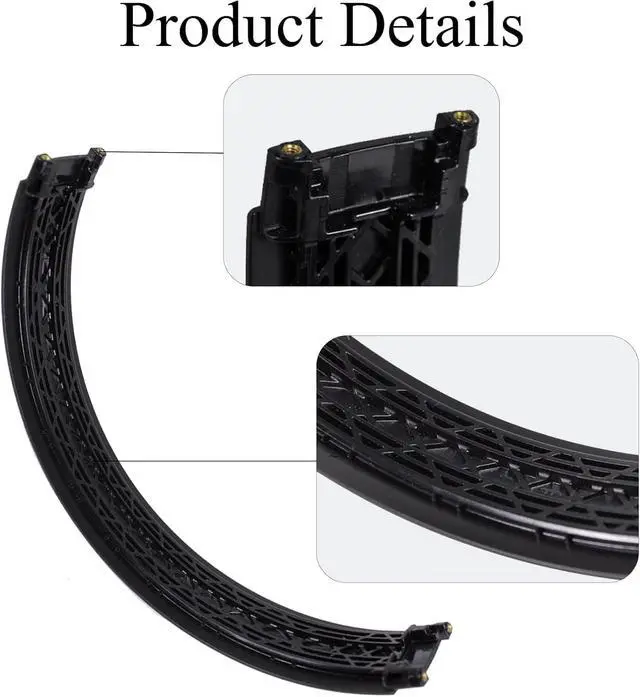 Alt view image 6 of 7 - Headband & Hinge & Cushion Pad for Beats Studio Pro Headphone,Black | Durable Replacement Headband,Studio Pro Parts Accessories Repair Kit Set,As Same As The OEM