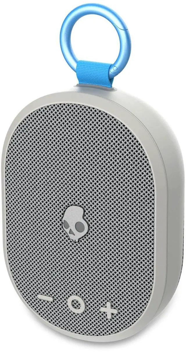 Main image of Skullcandy Kilo Wireless Bluetooth Speaker - IPX7 Waterproof Mini Bluetooth Speaker with 24 Hour Battery, Downward Firing Passive Radiator, and True Wireless Pairing - Perfect for Outdoor (Grey)