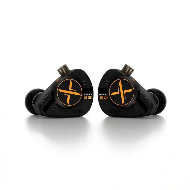 Alt view image 3 of 7 - ooopusX Op.22 Headphones Two Dynamic Two Balanced Armature Drivers in-Ear Monitors Adjustable Tuning Options (3.5mm Without mic)