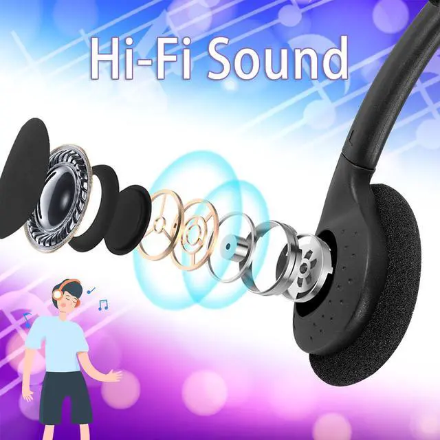 Alt view image 5 of 7 - Type C Kids Headphones Bulk 5 Pack for Classroom School Students, USB C Wired Headphones Class Set for Boys Girls Adults Tablet Smartphones(5 Mixed)