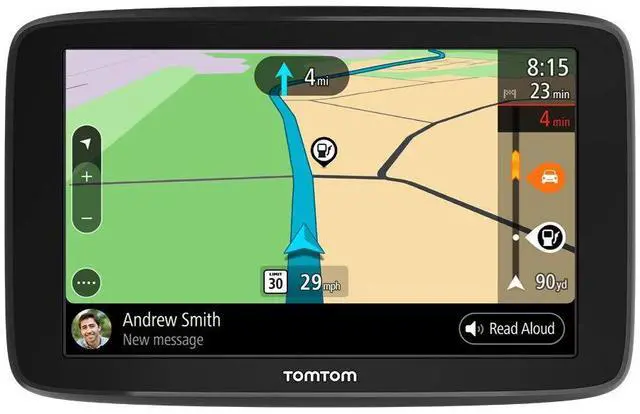 Main image of Go Comfort 5 Inch GPS Navigation Device with Updates via Wi-Fi, Real Time Traffic, Free Maps of North America, Smart Routing, Destination Prediction and Road Trips