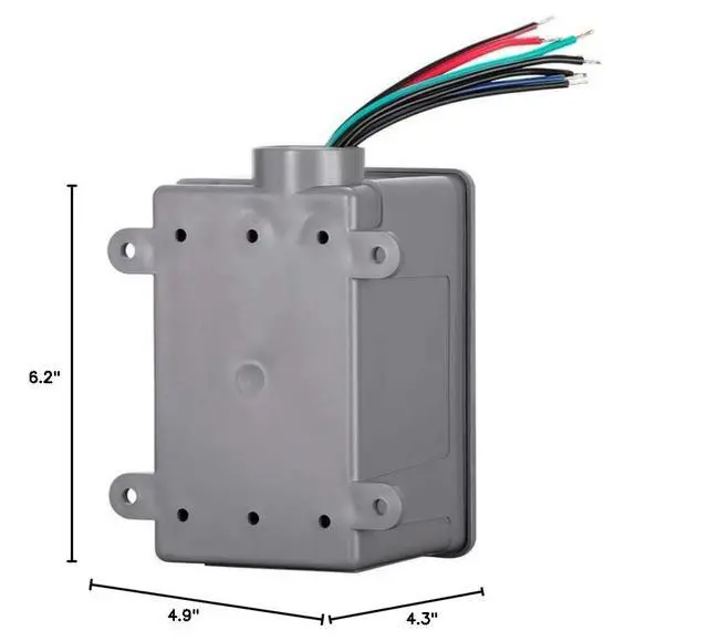 Alt view image 7 of 7 - OVC300 Rotary 300-Watt Outdoor Volume Control with Auto Impedance Matching, Weather Resistant Enclosure, for Outdoor Applications