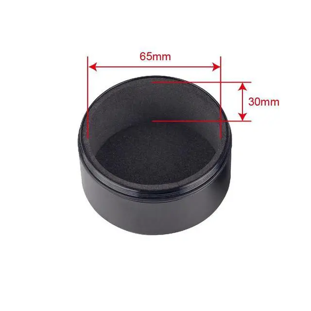 Alt view image 3 of 7 - Aluminum Alloy Earphone Case Waterproof in Ear Monitor Storage Box with Sponge Lining(Grey)