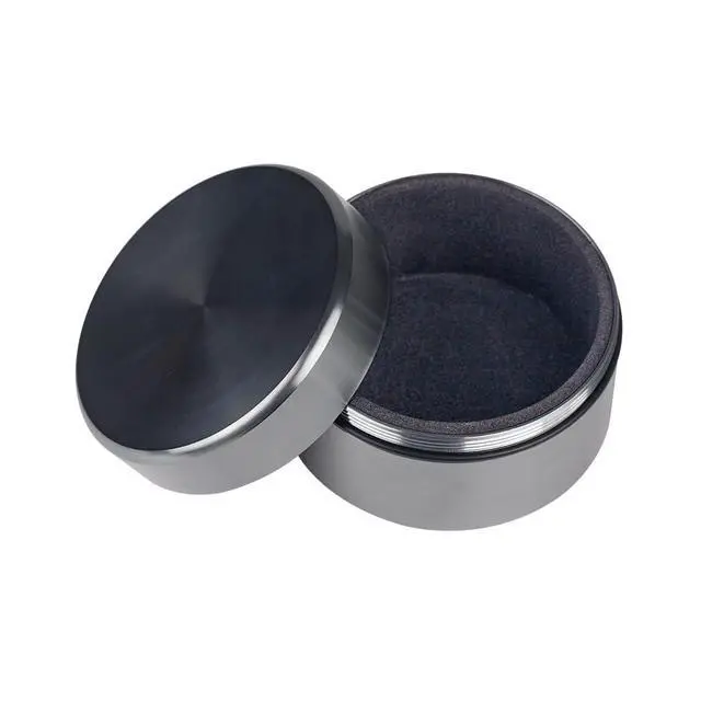 Alt view image 5 of 7 - Aluminum Alloy Earphone Case Waterproof in Ear Monitor Storage Box with Sponge Lining(Grey)