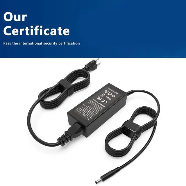 Alt view image 3 of 7 - 90W All-in-One AC Adapter Compatible with Dell Inspiron 7790 7700 7730 5490 5400 5410 5415 5420/5421 5430 5491 7710 7720 3280 3290 3477 3480 All-in-One dell 90 watt 4.5mm AC Power Adapter