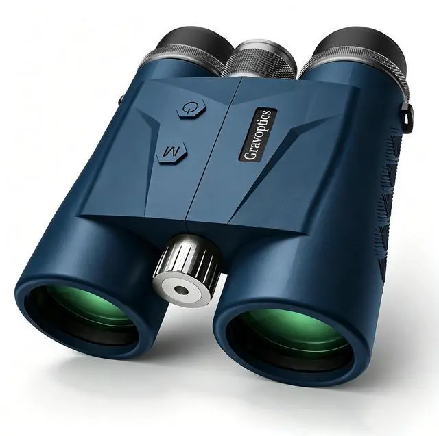 Main image of Hunting Binoculars with Rangefinder, 10x42 HD 1968 Yard | 0.15s Fast Ranging, Accuracy ±0.5m, IP65 Waterproof, Included Bino Tripod Adapter, Long Range Laser Rangefinding for Hunter