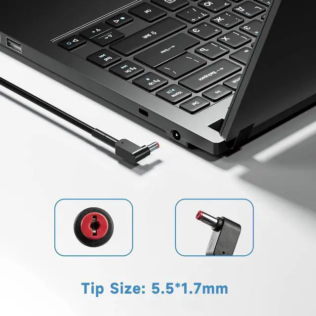 Alt view image 6 of 7 - 180W Charger Compatible with Acer Nitro Predator Helios | 19.5V 9.23A AC Adapter. Fits 5 7, Triton 300 500, ConceptD, Aspire. Replaces AN515 AN517 PH315 5.5x1.7mm tip
