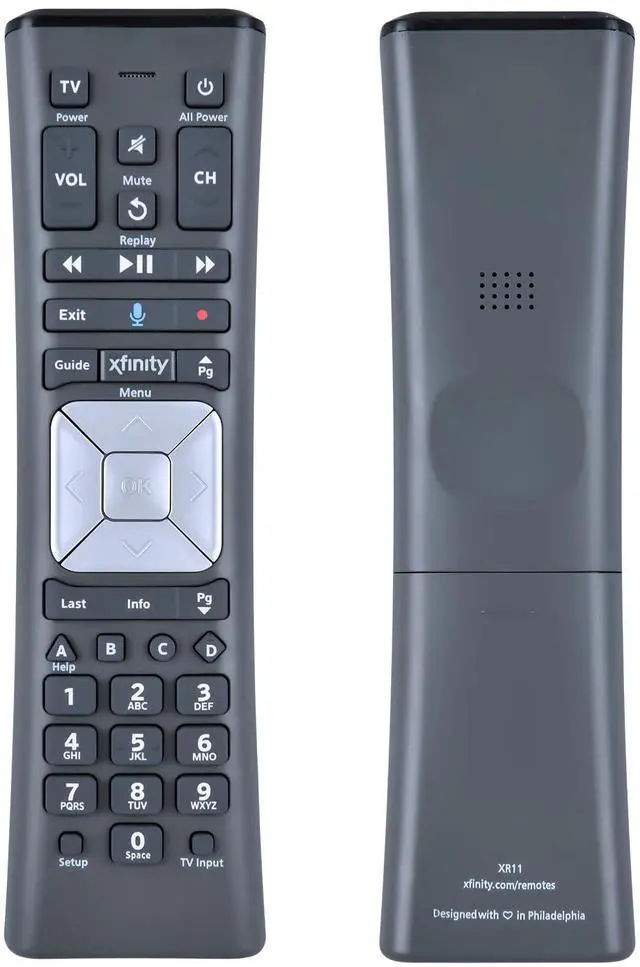 Main image of New Replacement Xfinity XR11 Voice Remote Control for XFinity Comcast Activated Cable TV Backlit Remote Control