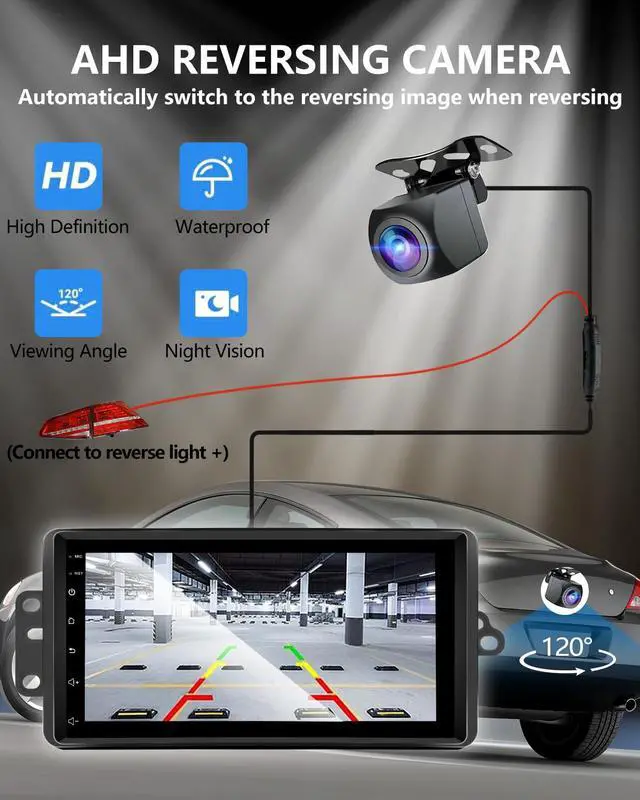 Alt view image 6 of 7 - Car Radio for Chevy Silverado Tahoe Colorado SSR (2003-2006) with CarPlay | For GMC Yukon Sierra/Hummer H2 (2003-2006), Support Android Auto Bluetooth WiFi Rearview Camera/Fit Bose System GPS CANbus