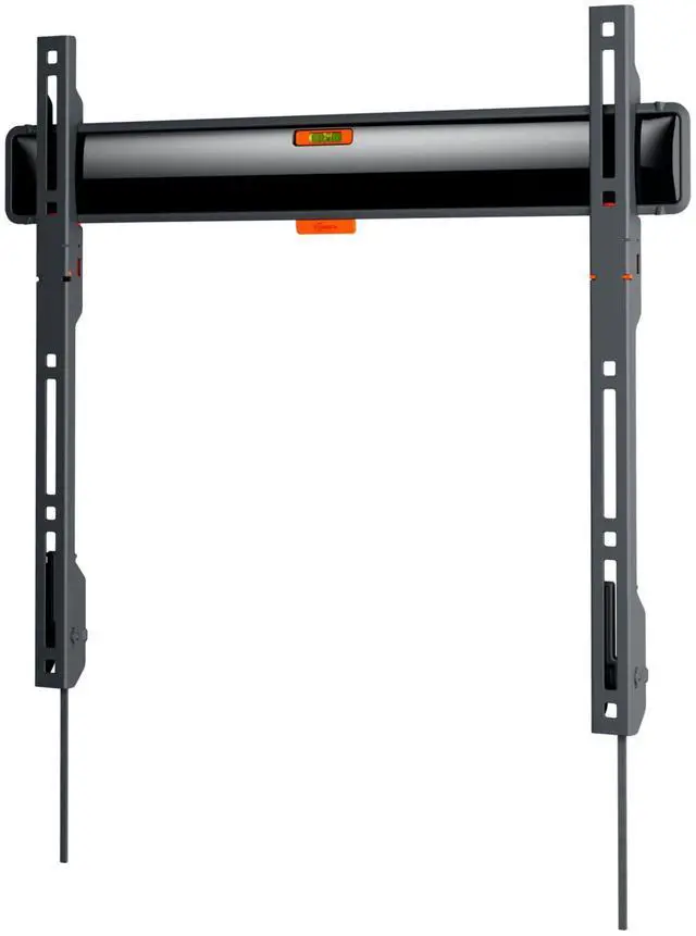 Main image of TVM 3405 Fixed TV wall Bracket for 32-77 inch TVs, Max. 110 lbs (50 kg), Flat TV wall Mount max. VESA 400x400, Universal Compatibility, Distance to the wall just 0.87 inch
