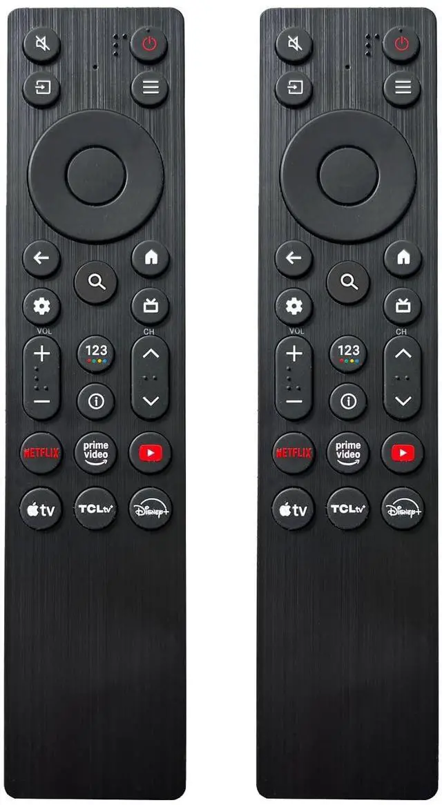 Main image of (Pack of 2) RC923A FMB1 Remote Control Replacement Compatible for TCL Smart TV QLED QLED Mini Google TV's, Series Q77K QM6KQM5KNo Voice