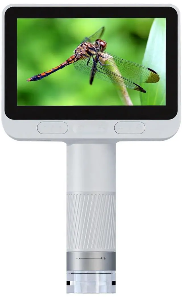 Main image of Microscope for Kids, Kids Microscope with 4.0" IPS Screen, Portable Digital Pocket Microscope for Kids 8-12, Miniscope Kids Compatible with iPhone Android Computer