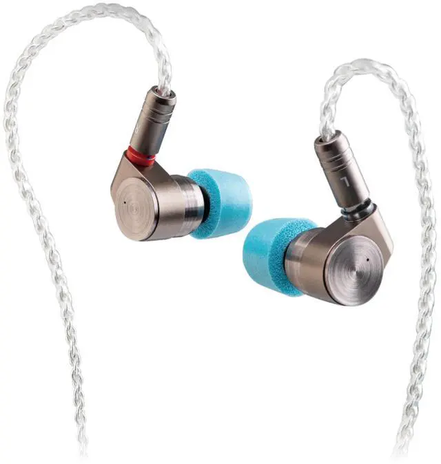 Main image of T2 Dual Dynamic Driver IEM HiFi Wired Earbuds Strong Bass Balanced Sound CNC Aluminum Shell Detachable 0.78mm 2-Pin Silver Plated Cable for Audiophiles Musicians Stage Monitoring