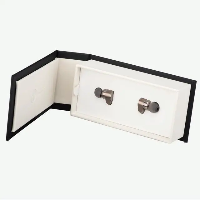 Alt view image 7 of 7 - T2 Dual Dynamic Driver IEM HiFi Wired Earbuds Strong Bass Balanced Sound CNC Aluminum Shell Detachable 0.78mm 2-Pin Silver Plated Cable for Audiophiles Musicians Stage Monitoring
