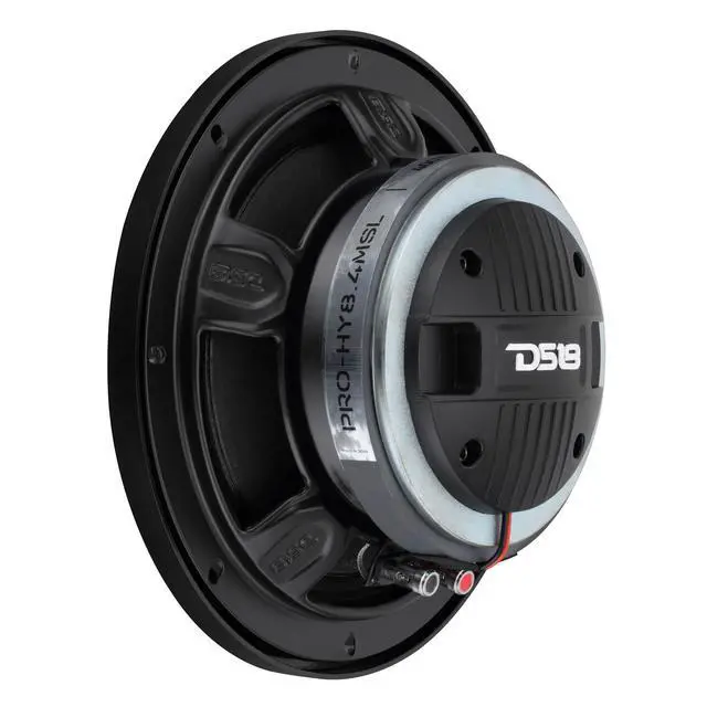 Alt view image 7 of 7 - PRO-HY8.4MSL 8 Inches Shallow Hybrid Mid-Range Car Audio Loudspeaker with Built-in Driver and Grill Included 400W Max 200W RMS 4 Ohms (1 Speaker)