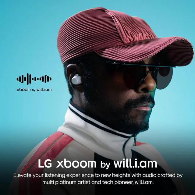 Alt view image 2 of 7 - xboom Buds by will.i.am, xboom Signature Sound by will.i.am with Graphene Drivers, 3 Mic Active Noise Cancellation, Up to 30 Hours of Battery, IPX4 Water Resistant, White