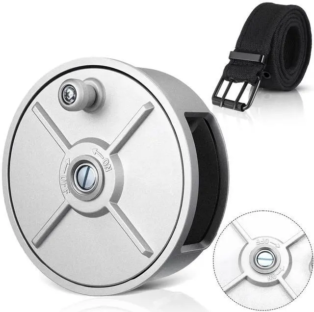 Main image of Aluminum Rebar Tie Wire Reel with Belt, 6.25" Wire Dispenser Holder for Ironworker, Electrician and Concrete Contractor, Lightweight Belt Mounted Coil Tool for Left Right Hand Use(Silver)