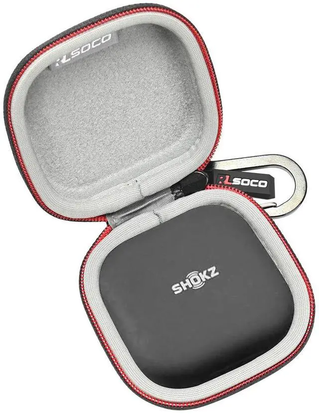 Main image of Carrying Case for SHOKZ NEW OpenFit 2+/2/Air/OpenFit Open-Ear Headphones,True Wireless Bluetooth Earphones - Black (Case Only)