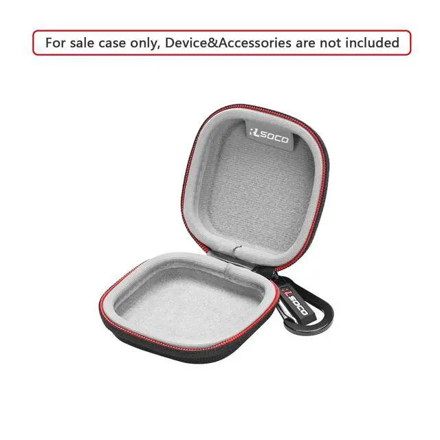 Alt view image 2 of 7 - Carrying Case for SHOKZ NEW OpenFit 2+/2/Air/OpenFit Open-Ear Headphones,True Wireless Bluetooth Earphones - Black (Case Only)