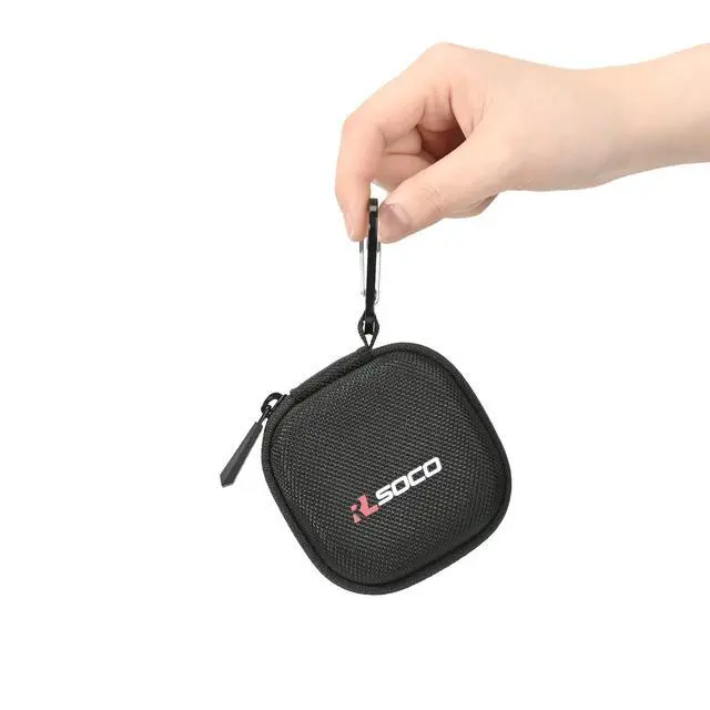 Alt view image 6 of 7 - Carrying Case for SHOKZ NEW OpenFit 2+/2/Air/OpenFit Open-Ear Headphones,True Wireless Bluetooth Earphones - Black (Case Only)