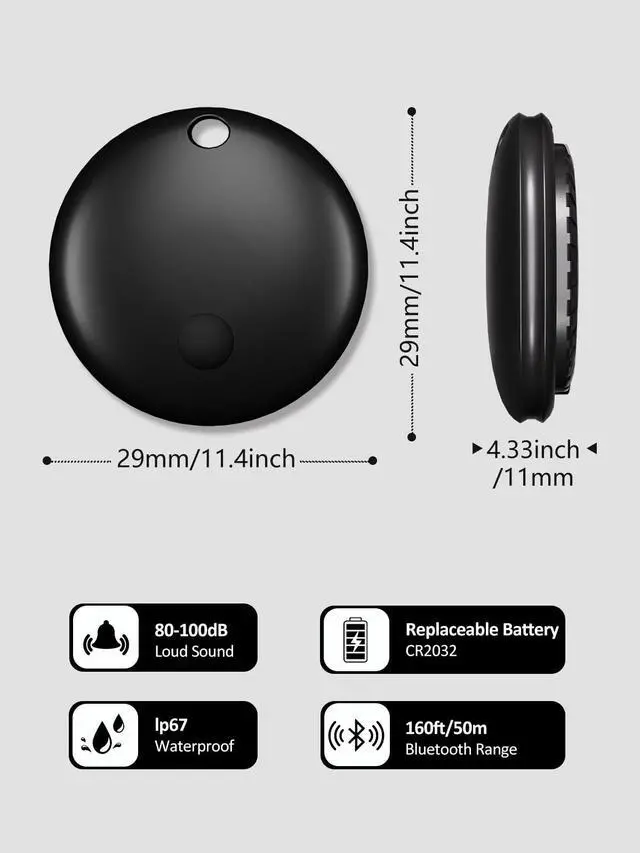Alt view image 6 of 7 - Tracker Tags for Apple Find My (iOS Only) - Macaron, 4 Pack | Item Finder Tracking Device Locator Smart Tag for Luggage, Keys, Wallet, Bike, Bags