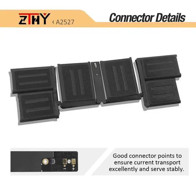 Alt view image 4 of 7 - A2527 A2485 Laptop Battery for MacBook Pro 16-inch A2485 Late 2021 Version | EMC3651 MK183LL/A MK193LL/A MK1A3LL/A MK1E3LL/A MK1F3LL/A MK1H3LL/A Series Notebook 11.45V 99.6Wh 8693mAh