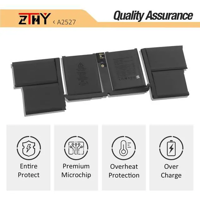 Alt view image 5 of 7 - A2527 A2485 Laptop Battery for MacBook Pro 16-inch A2485 Late 2021 Version | EMC3651 MK183LL/A MK193LL/A MK1A3LL/A MK1E3LL/A MK1F3LL/A MK1H3LL/A Series Notebook 11.45V 99.6Wh 8693mAh