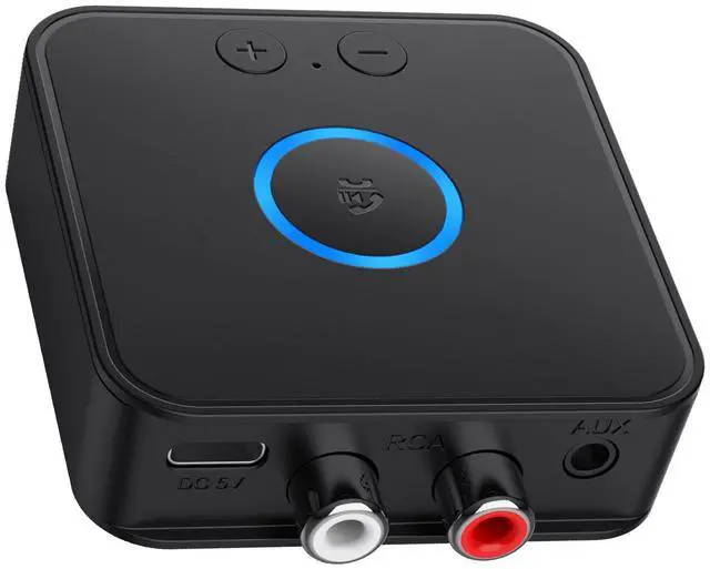 Main image of Bluetooth 6.0 Transmitter Receiver for TV to Wireless Headphones/Speaker, Bluetooth Adapter for TV/AUX/RCA Audio Inputs, Plug n Play, Audio Transmitter Adapter for Home Stereo
