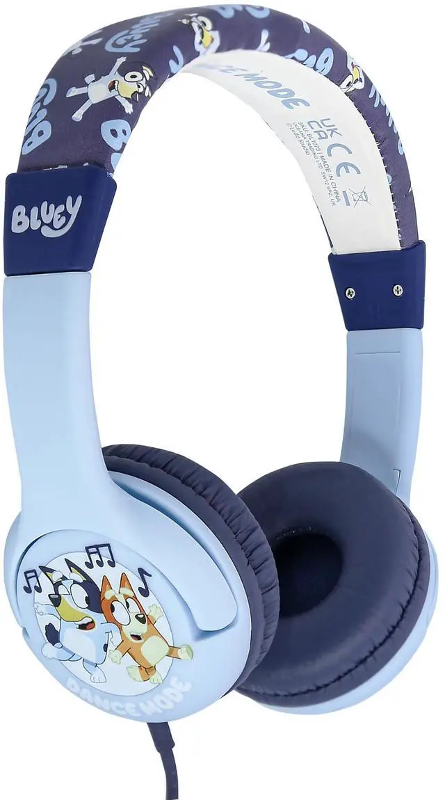 Alt view image 6 of 7 - BL1073 Kids Wired Headphones - Bluey Headphones