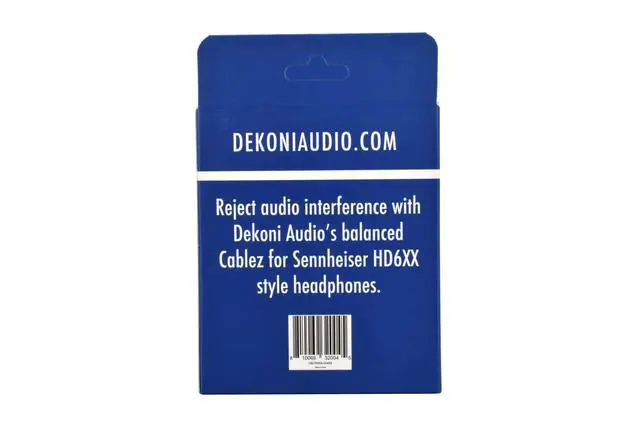 Alt view image 4 of 4 - Balanced Headphone Cable Replacement for Sennheiser HD 600, 1.2 Meters