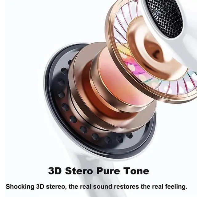 Alt view image 2 of 6 - 2 Packs Wired Headphones for iPhone Earbuds Built-in Microphone & Volume Control Nosie Reduction Headsets Compatible with iPhone 14/13/12/11/XR/XS/X/8/7/SE/Pro/Pro Max