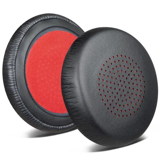 Alt view image 7 of 7 - Earpads Cover for Voyager Focus (1/2 UC,B825) - Black | Also for Voyager(4210/4220), BackWire(C5200/C5200/5210/C5210/5220/C5220/7225/C7225), Backbeat Sense Headphones