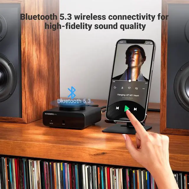 Alt view image 2 of 7 - Mini Bluetooth Amplifier for Speakers, Stereo (50WX2)/Mono (100W)/Dual Mode (100WX2) Audio Amp, AUX and Bluetooth Inputs up to 20m, Bass Amplifiers for Passive Loudspeakers/Bass Shakers