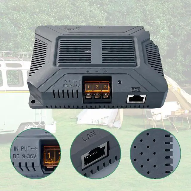 Alt view image 6 of 7 - Starlink Mini PoE Injector Kit 150W DC 9-36V to 48V Power Supply | Compatible with Starlink Mini Device, Replaces Passive Network Power Over Ethernet Component, 150W DC 9-36V to 48V Converter
