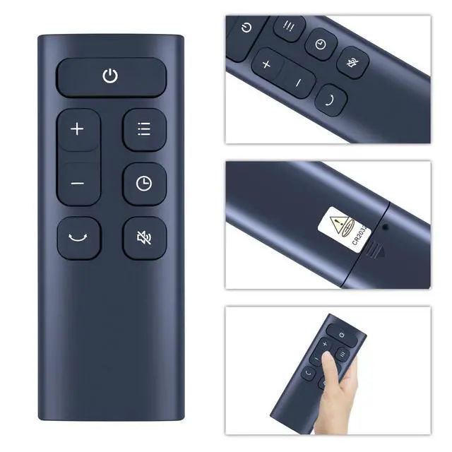 Alt view image 5 of 5 - Replacement Remote Control for Dreo Tower Fan for Bedroom, Space Heater for Indoor Use, Standing Fans for Room, Battery Not Included