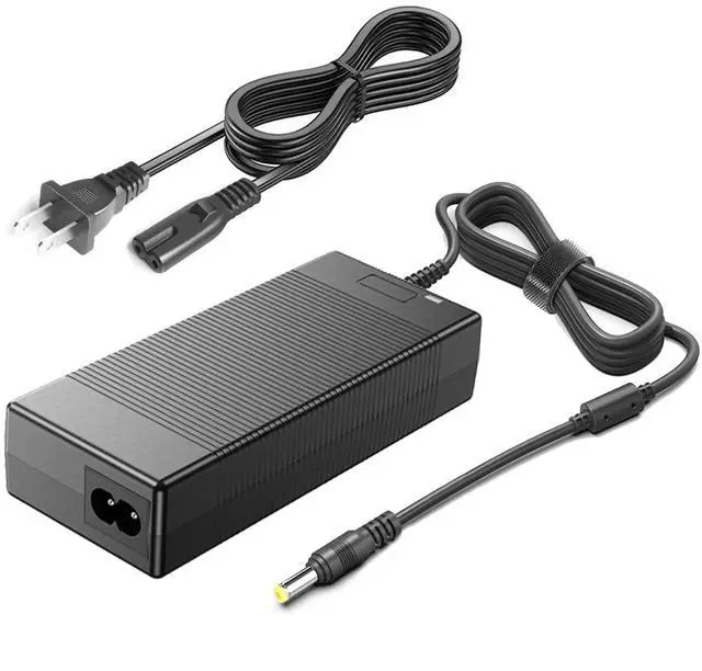 Main image of 19V AC/DC Adapter Compatible with VTOMAN Jump 600X Portable Power Station Solar Generator Replacement 65W Power Supply Model YN-65WC190320W1 Battery Charger Power Cord Plug