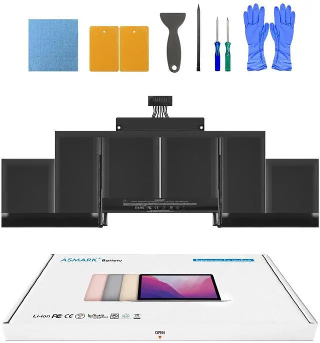 Main image of Replacement Battery for MacBook Pro 15-Inch A1398 Retina 2013-2015 | A1494/A1618 Battery, Late 2013, Mid 2014, Mid 2015, 11.26V 8800mAh 99Wh, EMC 2674/2745/2876/2881/2909/2910, up to 1000 cycles