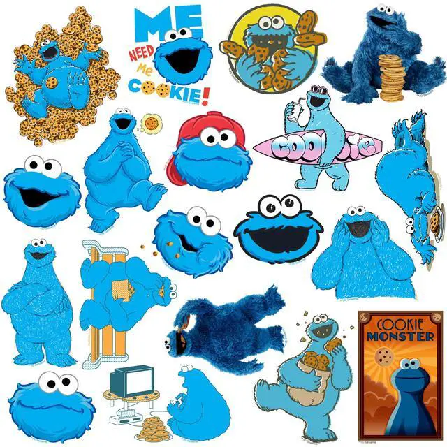 Alt view image 4 of 6 - Sesame Street Cookie Monster, Tablet, Cookie Monster Character Variety Set