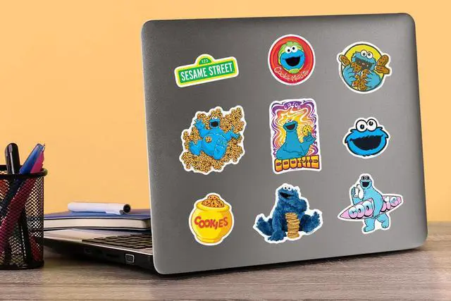 Alt view image 5 of 6 - Sesame Street Cookie Monster, Tablet, Cookie Monster Character Variety Set