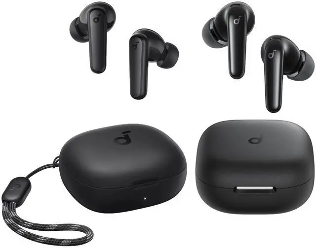 Main image of by Anker P20i True Wireless Earbuds P31i by Anker, Real-Time Adaptive Noise Cancelling, Hi-Res Sound, Translation, 50H Playtime, Bluetooth Earphones