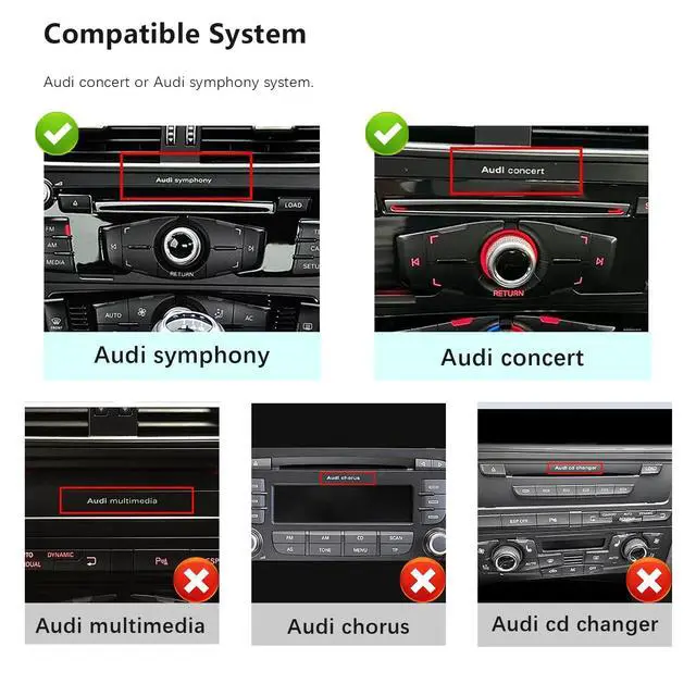 Alt view image 2 of 7 - 12.3" Linux Q5 Concert/Symphony MMI2G 2009-2017 CarPlay Android | Fits Q5 Concert/Symphony MMI 2G 09-17. 12.3" 1920x720. Wireless CarPlay & Android Auto. Linux. Plug & play