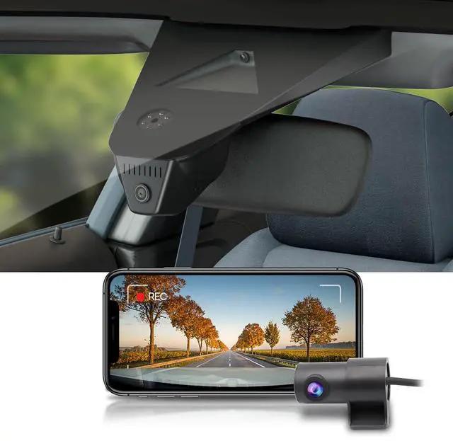 Main image of Front 4K+Rear 1080P Dash Cam Adapts for Acura TLX 2024-2025 (HD2-D6430), Integrated OEM Style, Dual HD Video, Built-in WiFi & APP, Loop Recording, Gravity Sensor, Easy to Use, 128GB Card