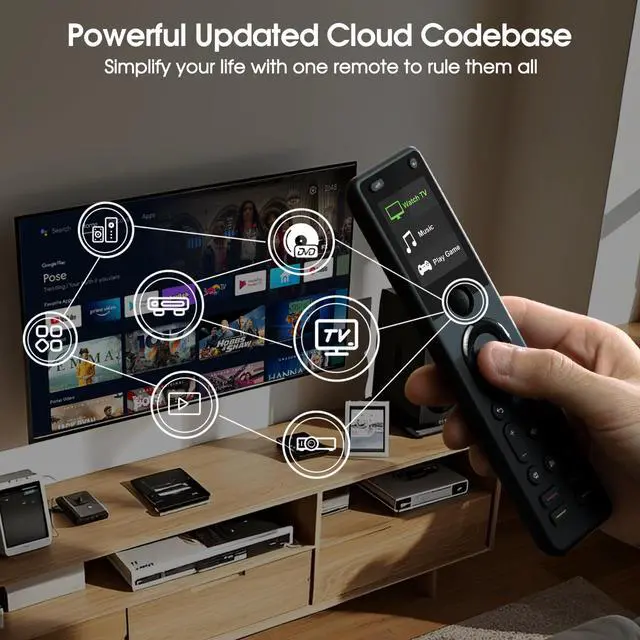 Alt view image 2 of 7 - X1S Universal Remote Control, One Touch Activities, Customize APP, All-in-one Universal Remote with Hub