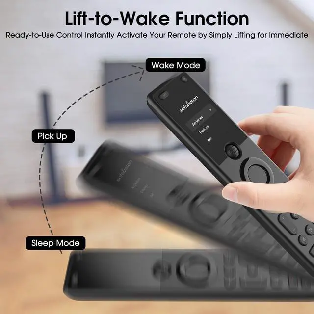 Alt view image 7 of 7 - X1S Universal Remote Control, One Touch Activities, Customize APP, All-in-one Universal Remote with Hub