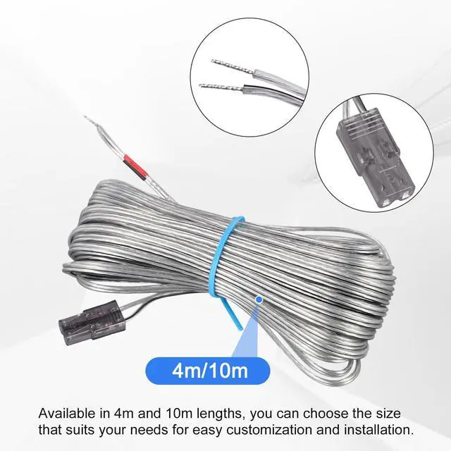 Alt view image 3 of 7 - 10m/ 32.8ft Fit for Samsung 5.1 Sound Speaker Bass Line Systems, Speaker Cord Adapter Home Theaters HTH5500K HTD6730W, DVD Blu-ray Home Theater Wire Cable Cord Adapter (10M)