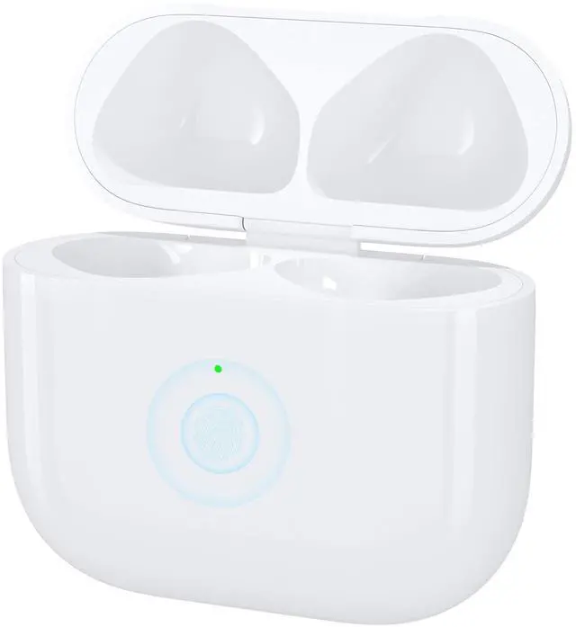 Main image of Wireless Charging Case Compatible with AirPods 4 USB C Port, Air Pods 4th Gen Charging Case Replacement with Touch Sensing, Built-in 660 mAh Battery, No Earbuds (Touch Version)
