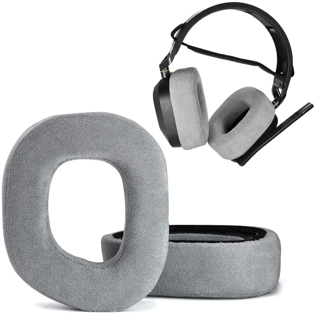Main image of Corsair Replacement Ear Cushion for CORSAIR HS80 RGB Wireless Headphones - Thickened Flannel Ear Pads