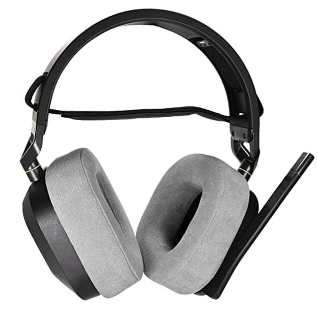 Alt view image 3 of 7 - Corsair Replacement Ear Cushion for CORSAIR HS80 RGB Wireless Headphones - Thickened Flannel Ear Pads