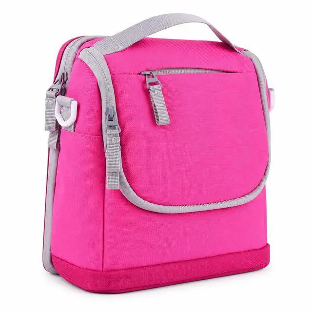 Main image of Carrying Case for Yoto Mini 2024, Fits 42 Cards & Headphones | Velcro-secured pockets, polyester shell, strap works as shoulder carry or car headrest mount, compact travel audio organizer